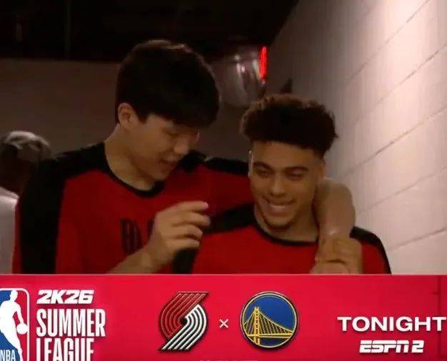 来了！杨瀚森NBA第二场比赛！水不了！