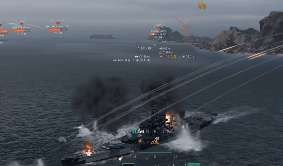 自带水听的M系战列舰来了！火炮不足生存来补，印第安纳强度如何